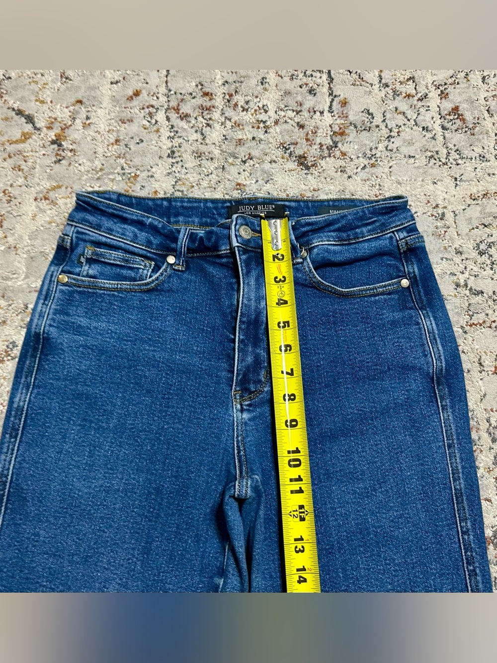 Judy blue High Rise Tummy Control Straight leg jeans size 11/30 - Picture 8 of 10